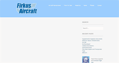 Desktop Screenshot of firkusaircraft.com